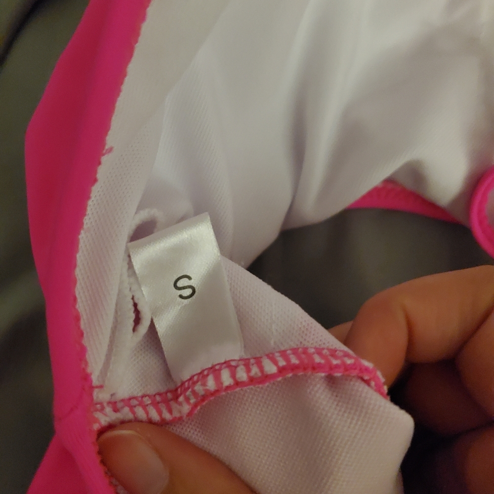 Pink Cut-Out One Piece Swimsuit - Picture 4 of 6